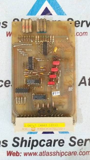 C.Wilh Stein Sohn E 061.1 a Pcb Card