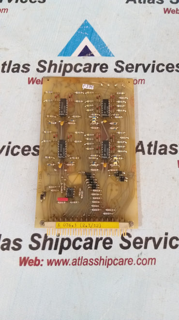 C.Wilh Stein Sohn E 076.1 A Pcb Card