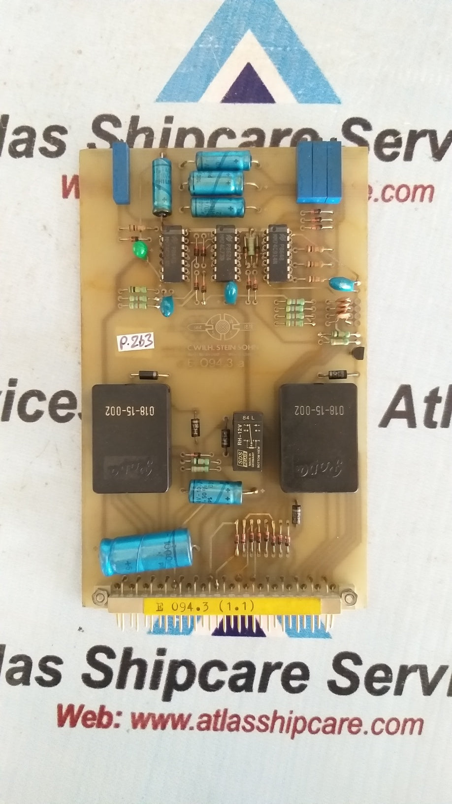 C.Wilh Stein Sohn E 094.3 a Pcb Card