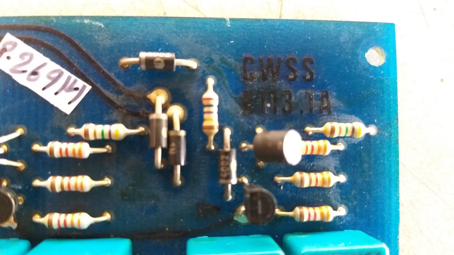 C.Wilh Stein Sohn E 113.1A Pcb Card