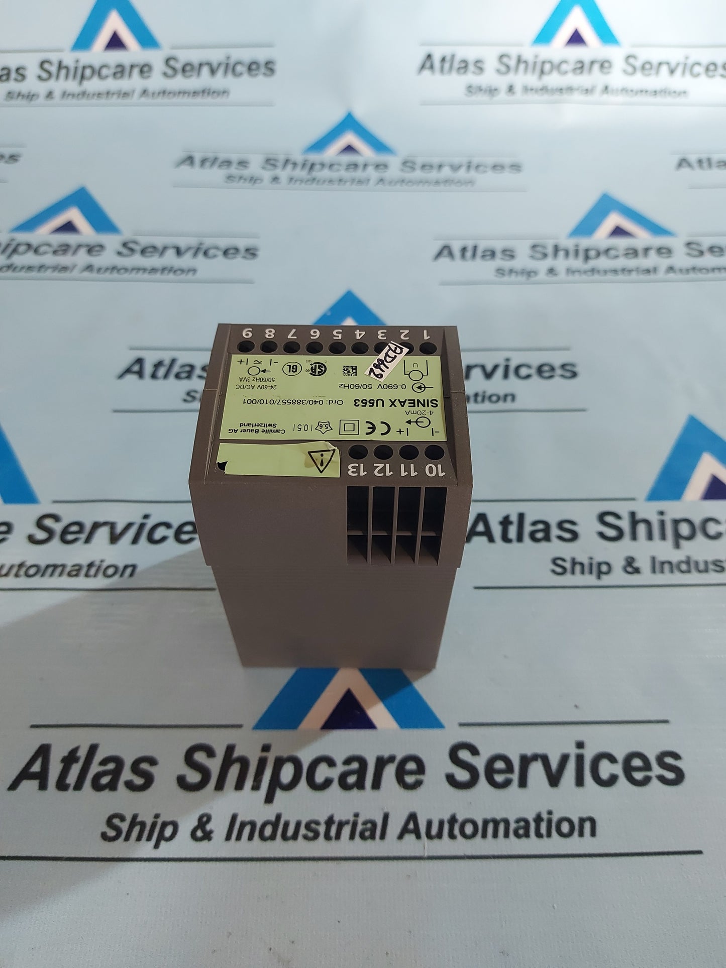 CAMILLE BAUER SINEAX U553 VOLTAGE TRANSDUCER 0-690V 50/60Hz