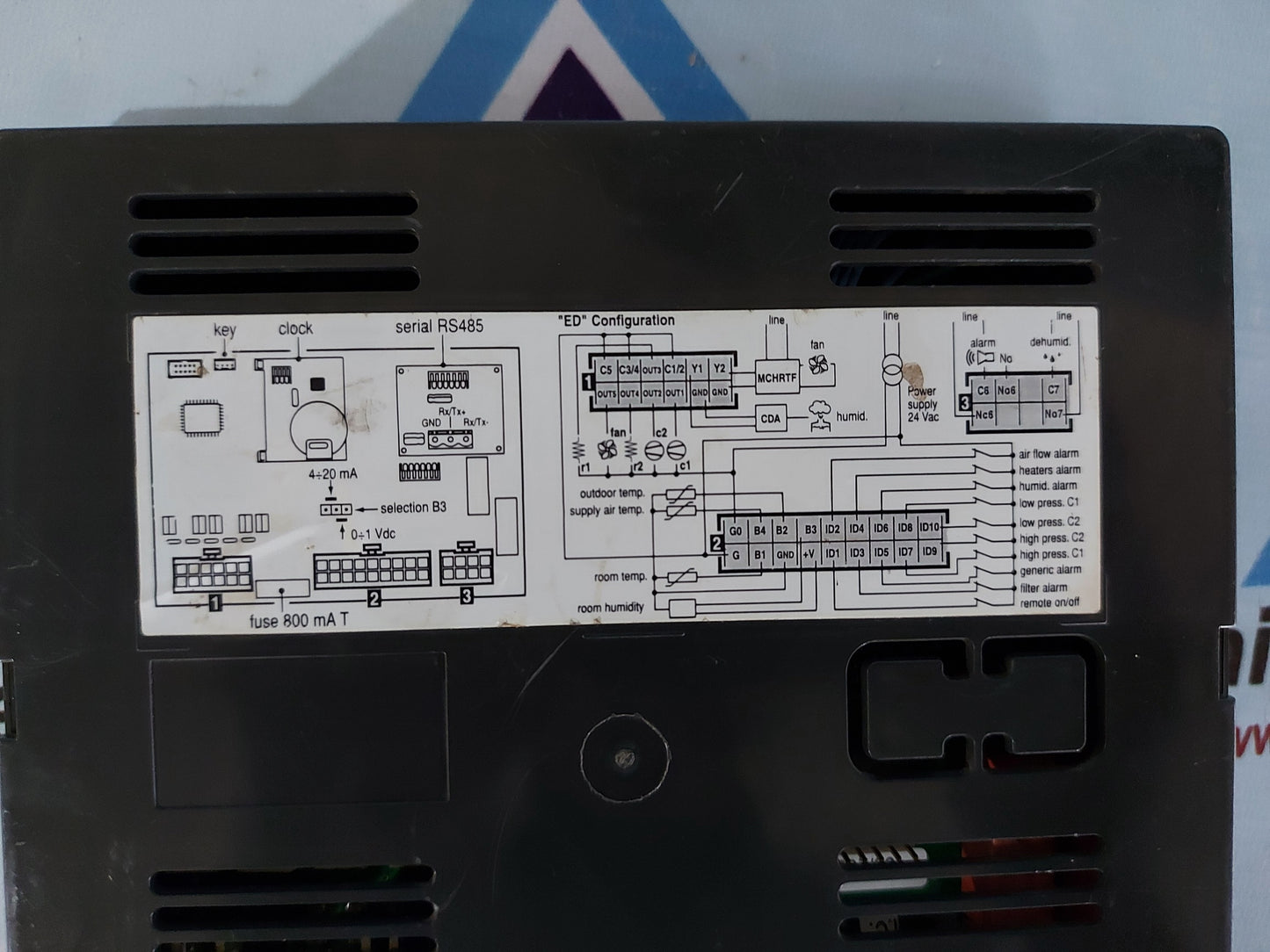 CAREL MAC2000A00 ELECTRONIC CONTROLLER