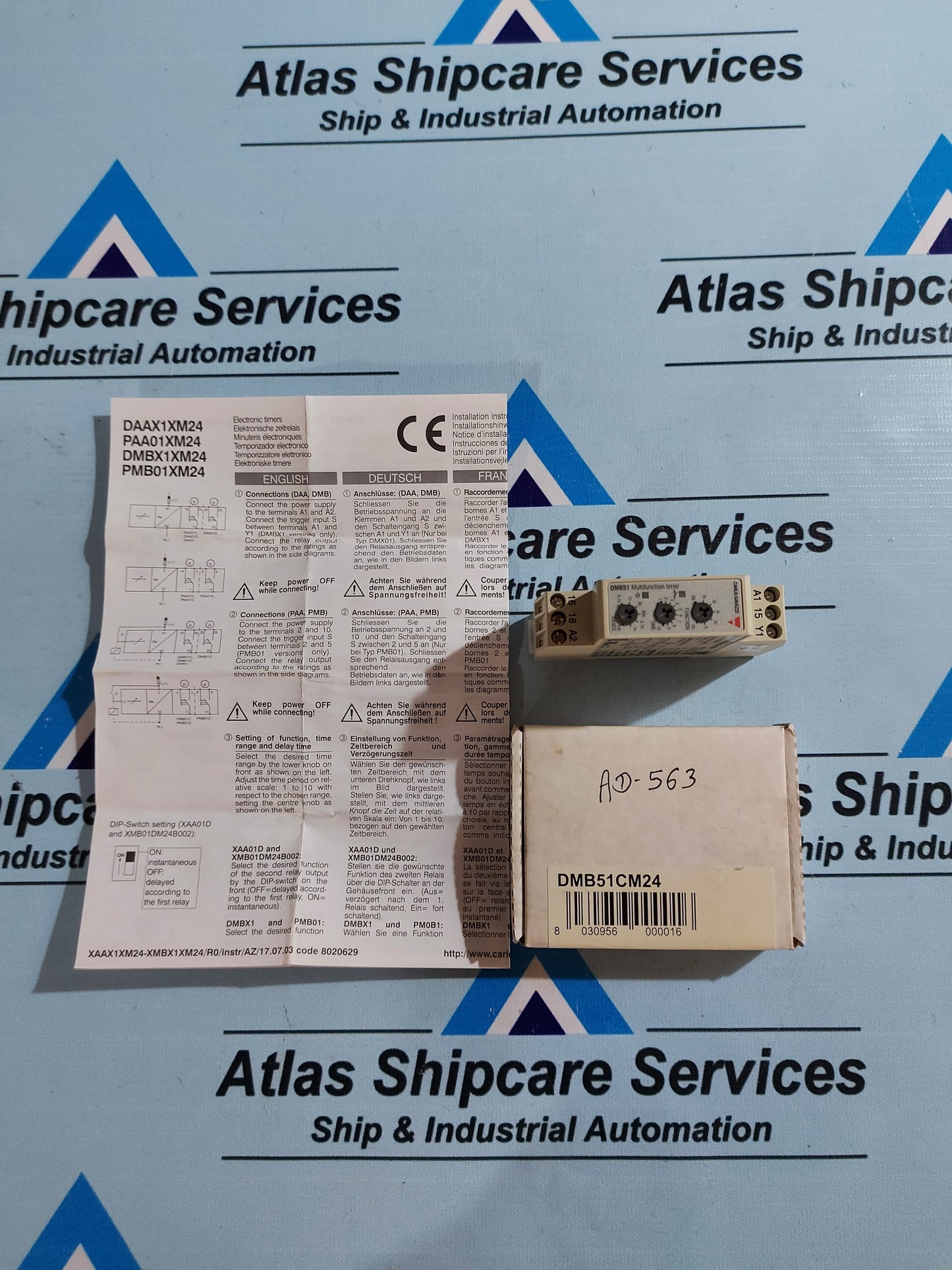 CARLO GAVAZZI DMB51CM24 MULTIFUNCTION TIMER