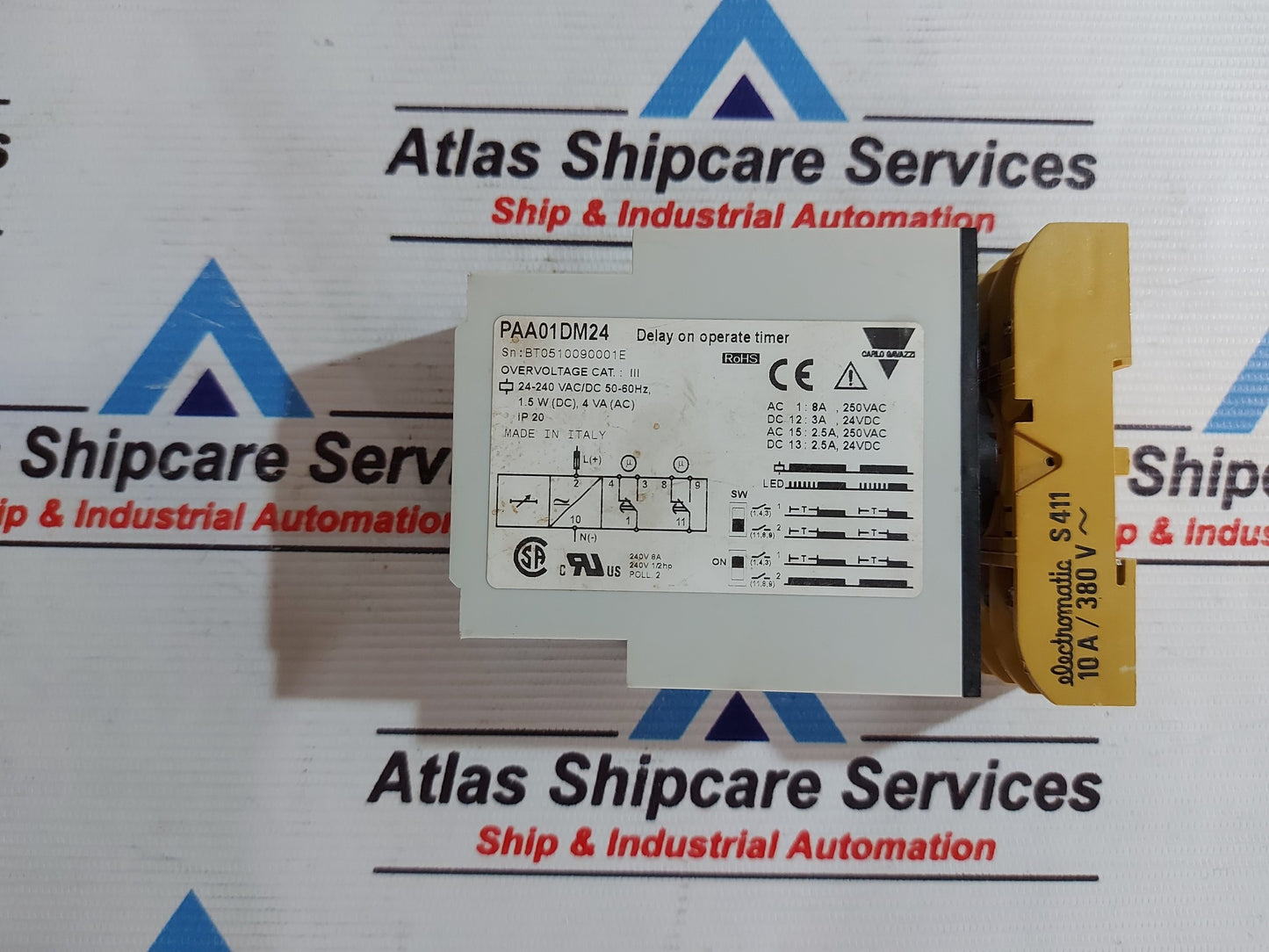 CARLO GAVAZZI PAA01DM24 DELAY ON OPERATE TIMER AG602