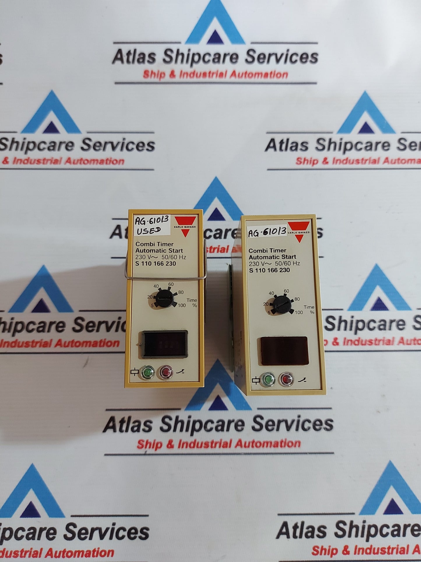 CARLO GAVAZZI S 110 166 230 COMBI TIMER AUTOMATIC START AG610