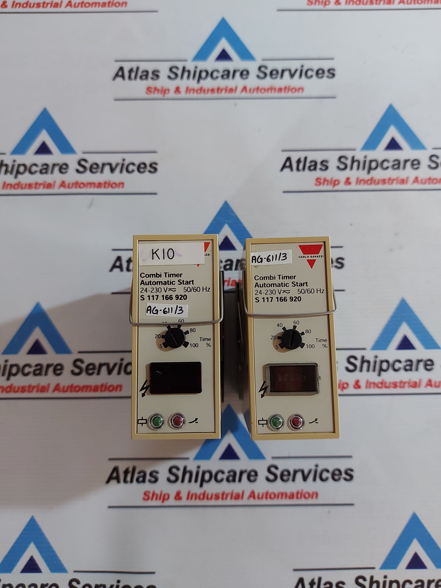 CARLO GAVAZZI S 117 166 920 COMBI TIMER AUTOMATIC START AG611