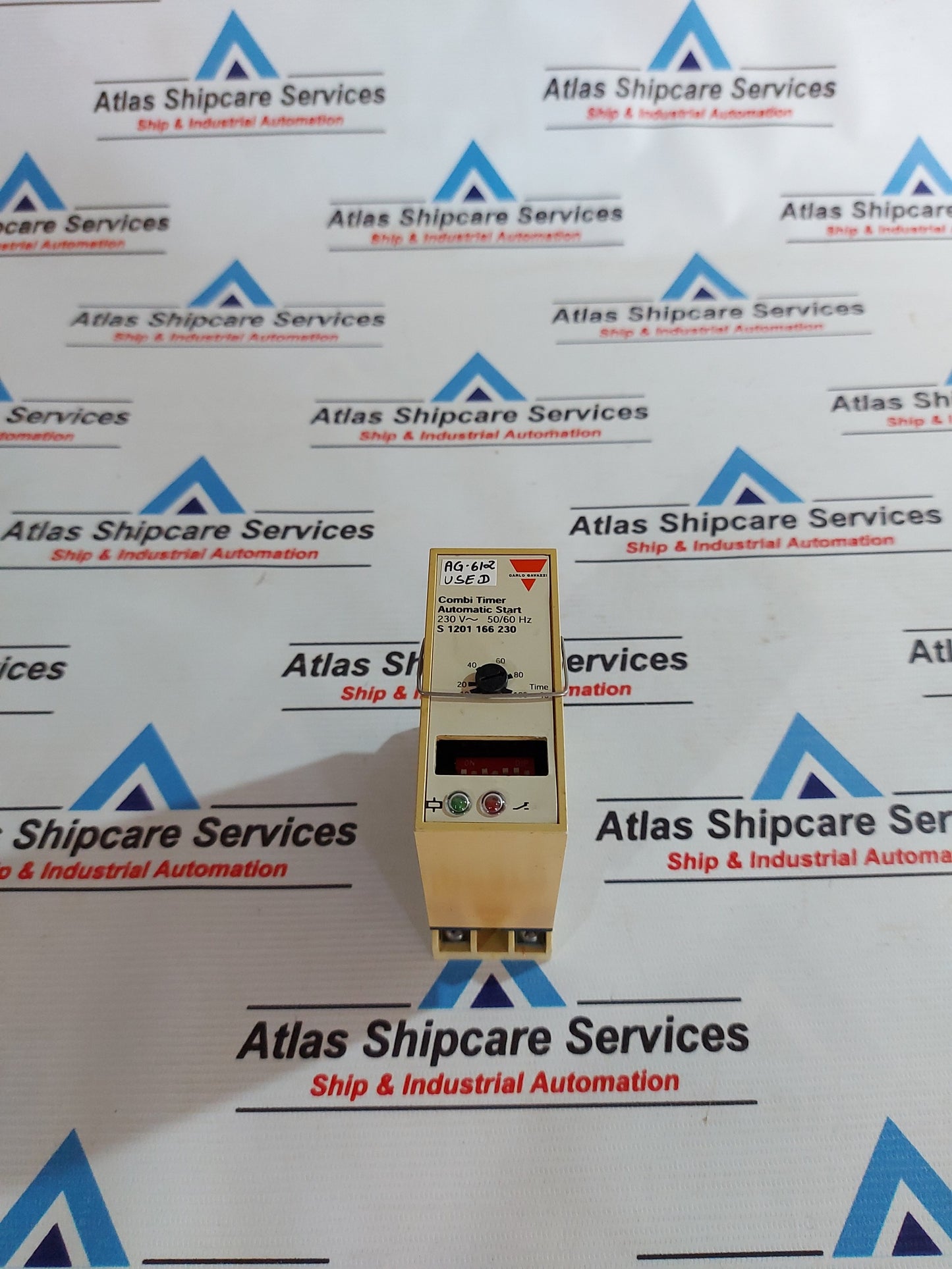 CARLO GAVAZZI S 1201 166 230 COMBI TIMER AUTOMATIC START AG612