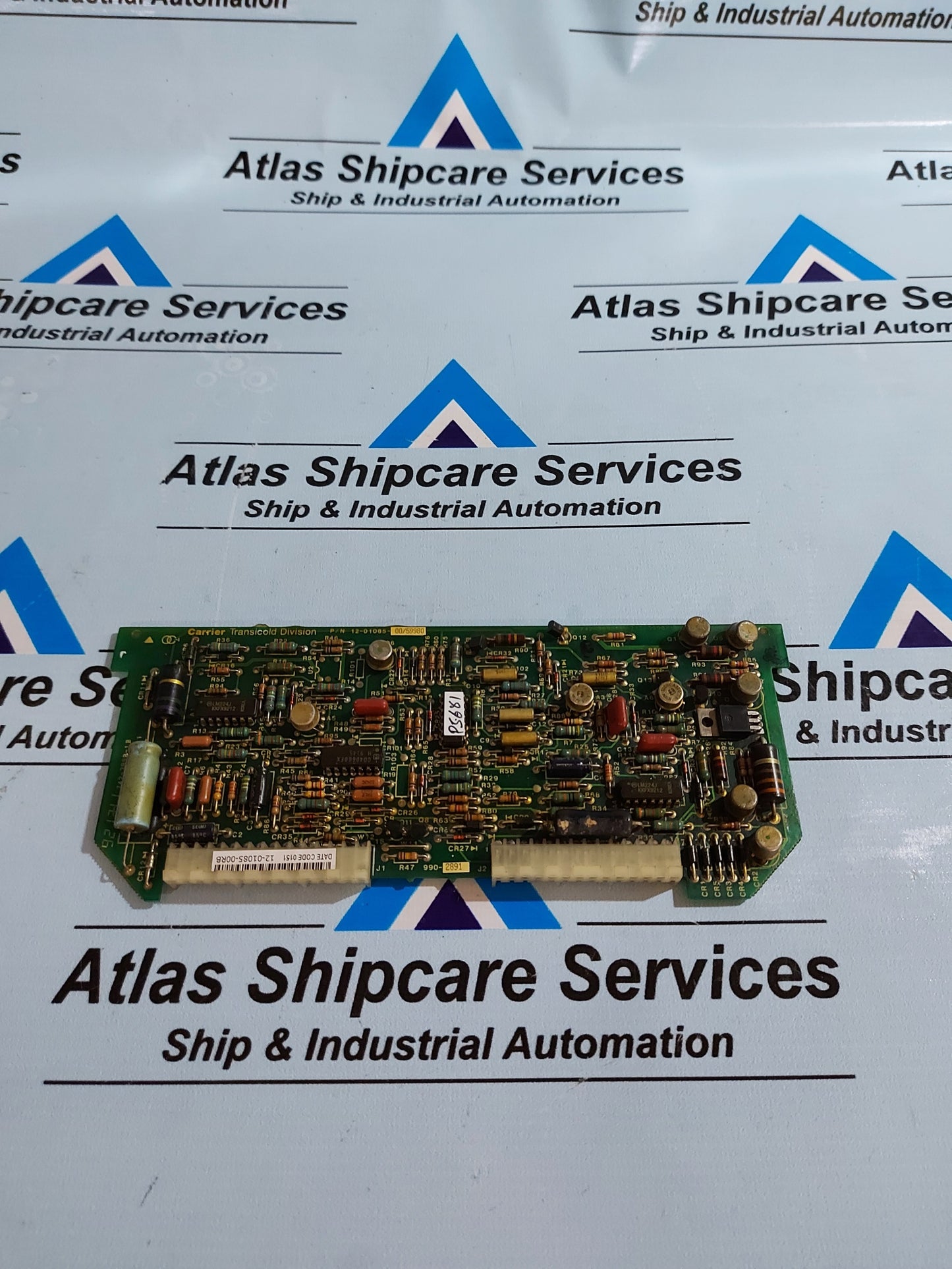 CARRIER TRANSICOLD 12-01085-00/59980 PCB CARD