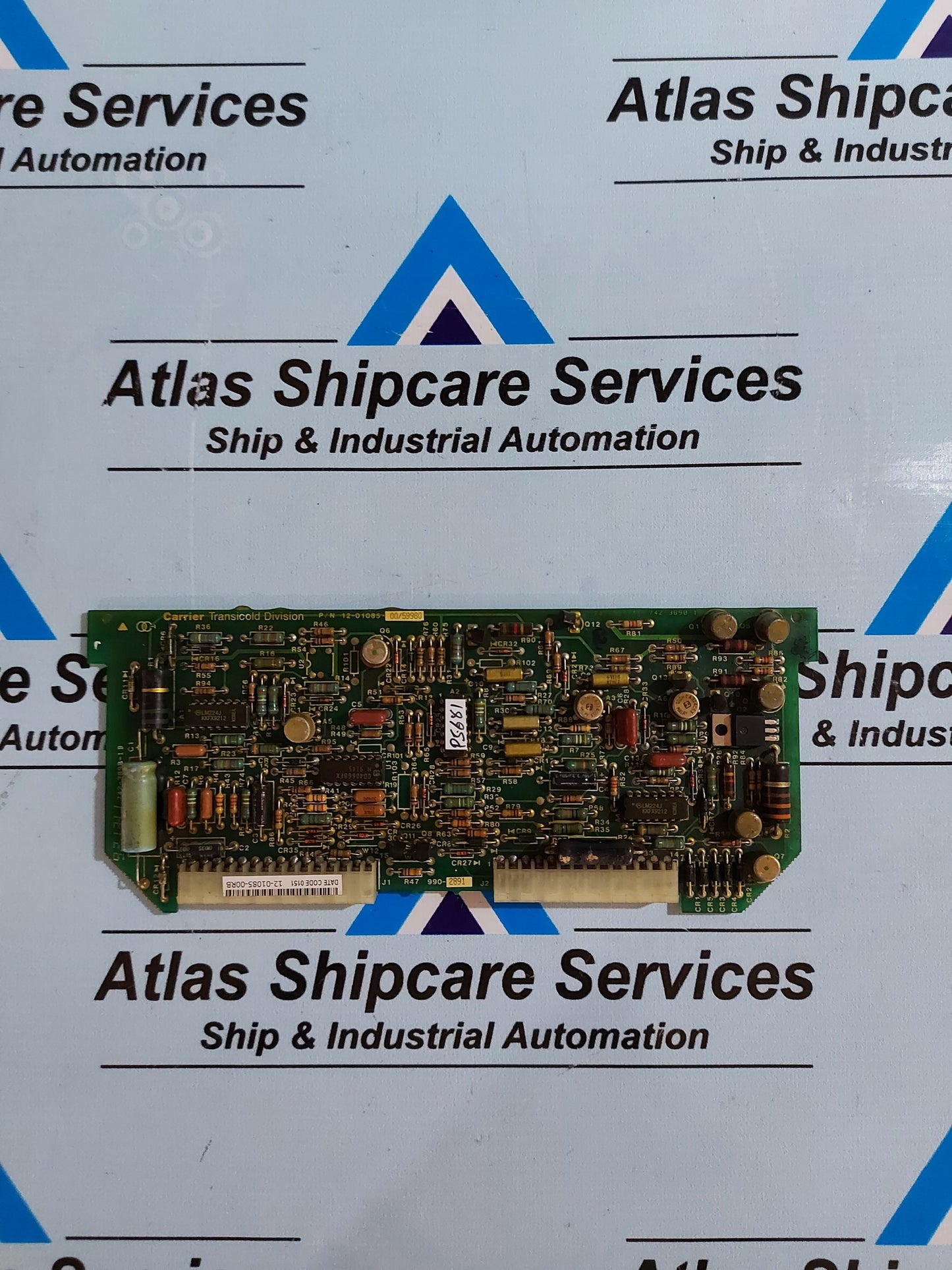 CARRIER TRANSICOLD 12-01085-00/59980 PCB CARD