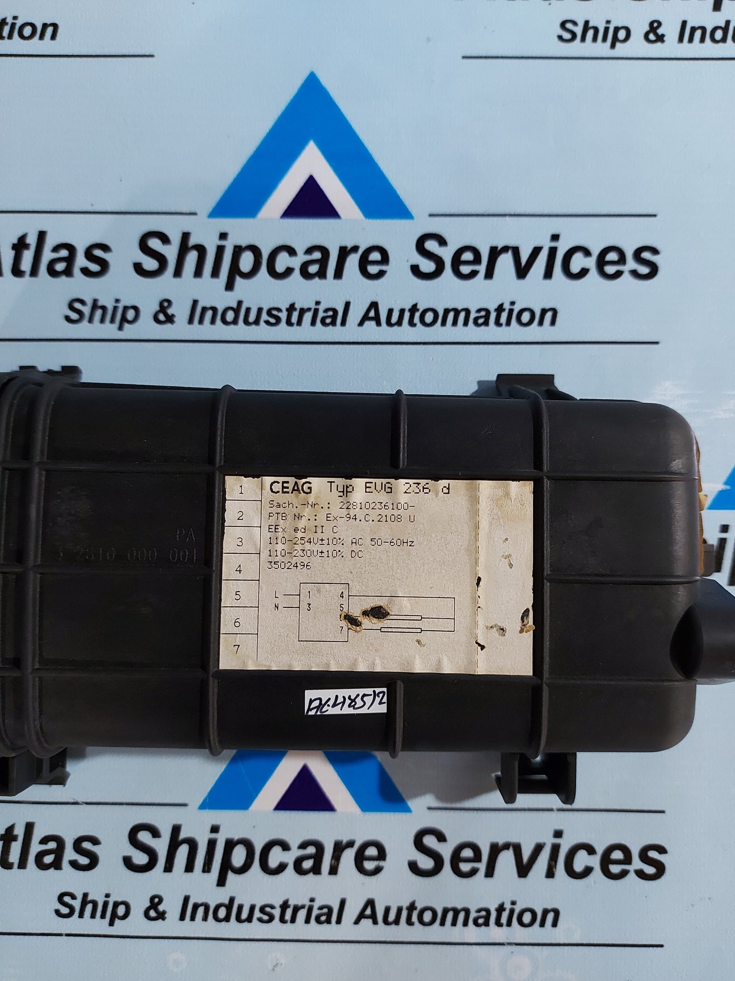 CEAG EVG 236 d ELECTRONIC BALLAST 22810236100