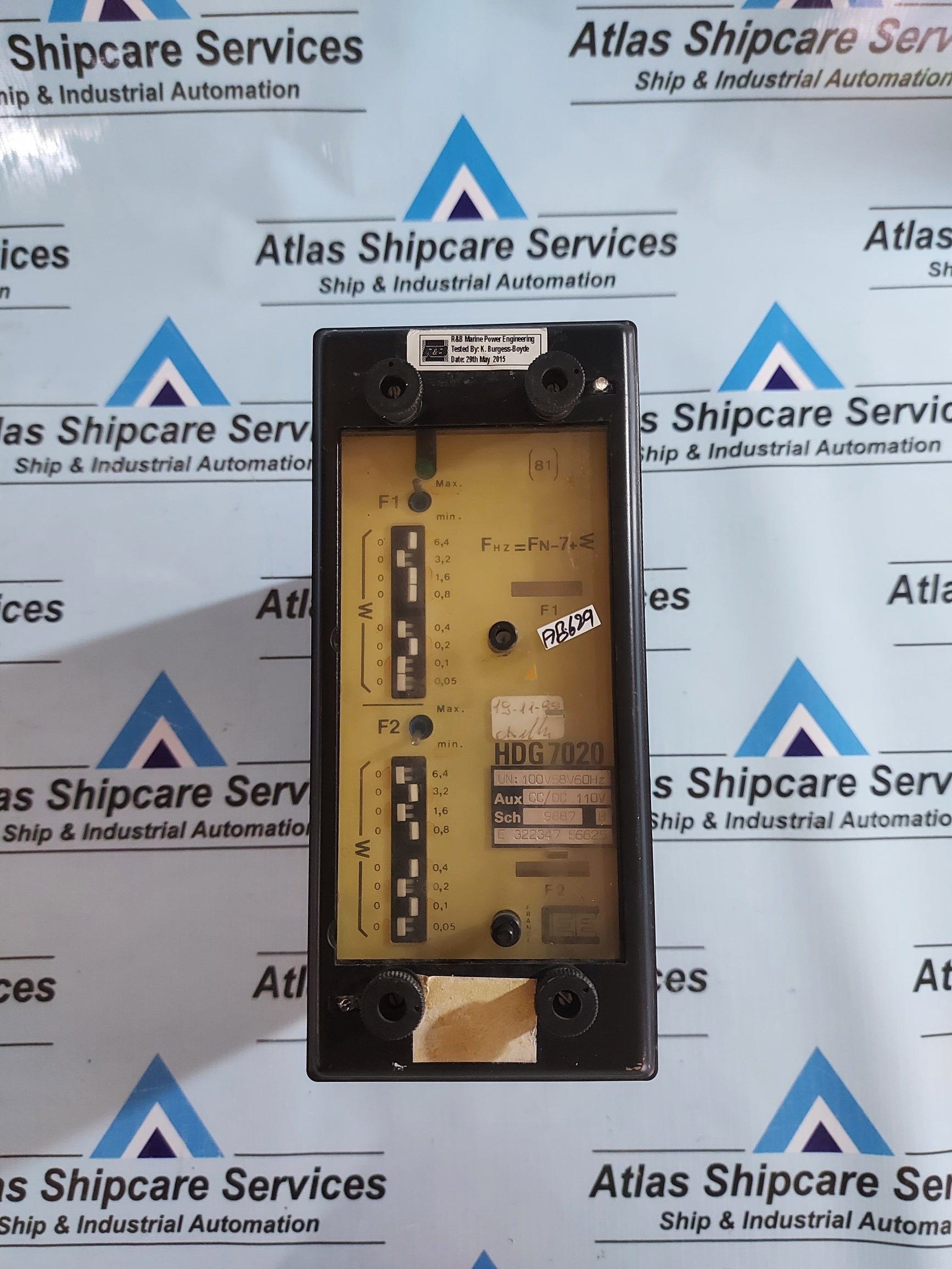 CEE HDG 7020 FREQUENCY RELAY