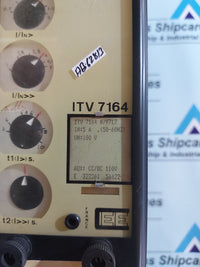 CEE ITV 7164 VOLTAGE RESTRAINED OVERCURRENT RELAY