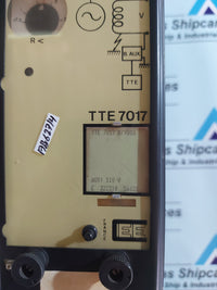 CEE TTE 7017 STATIC PROTECTION RELAY TTE 7017 B/9806