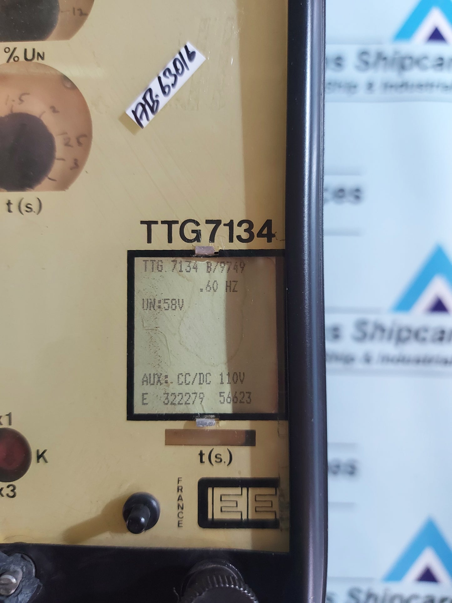 CEE TTG7134 INDEPENDENT TIME RELAY MODULE