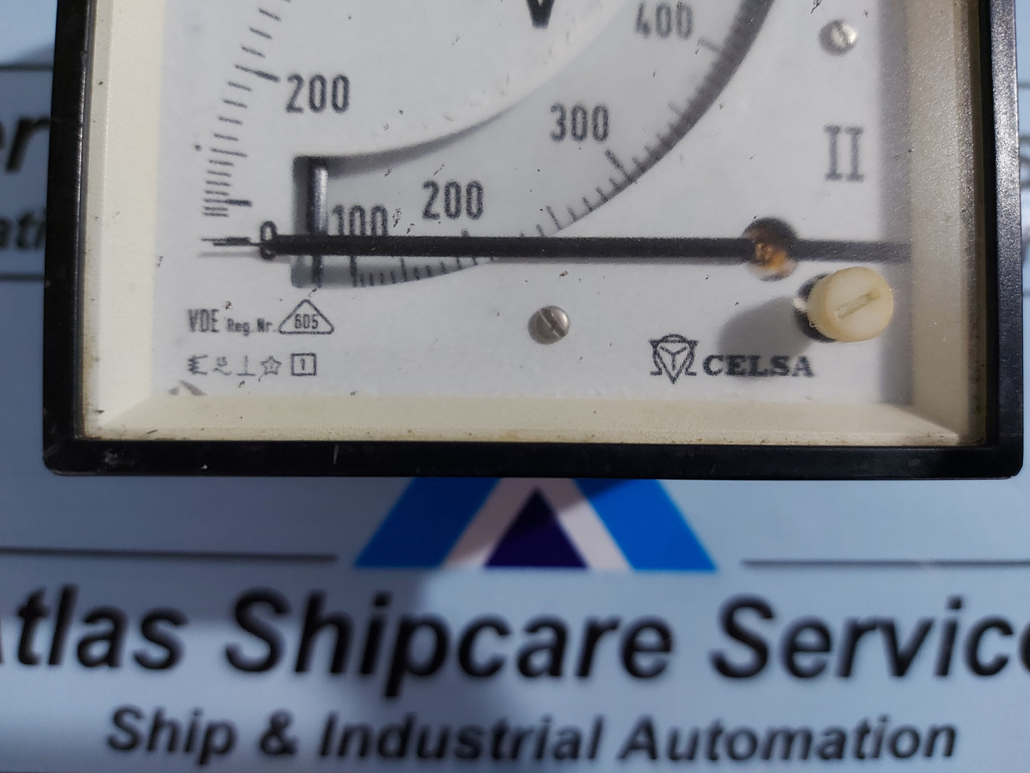 CELSA II ANALOG VOLTAGE METER