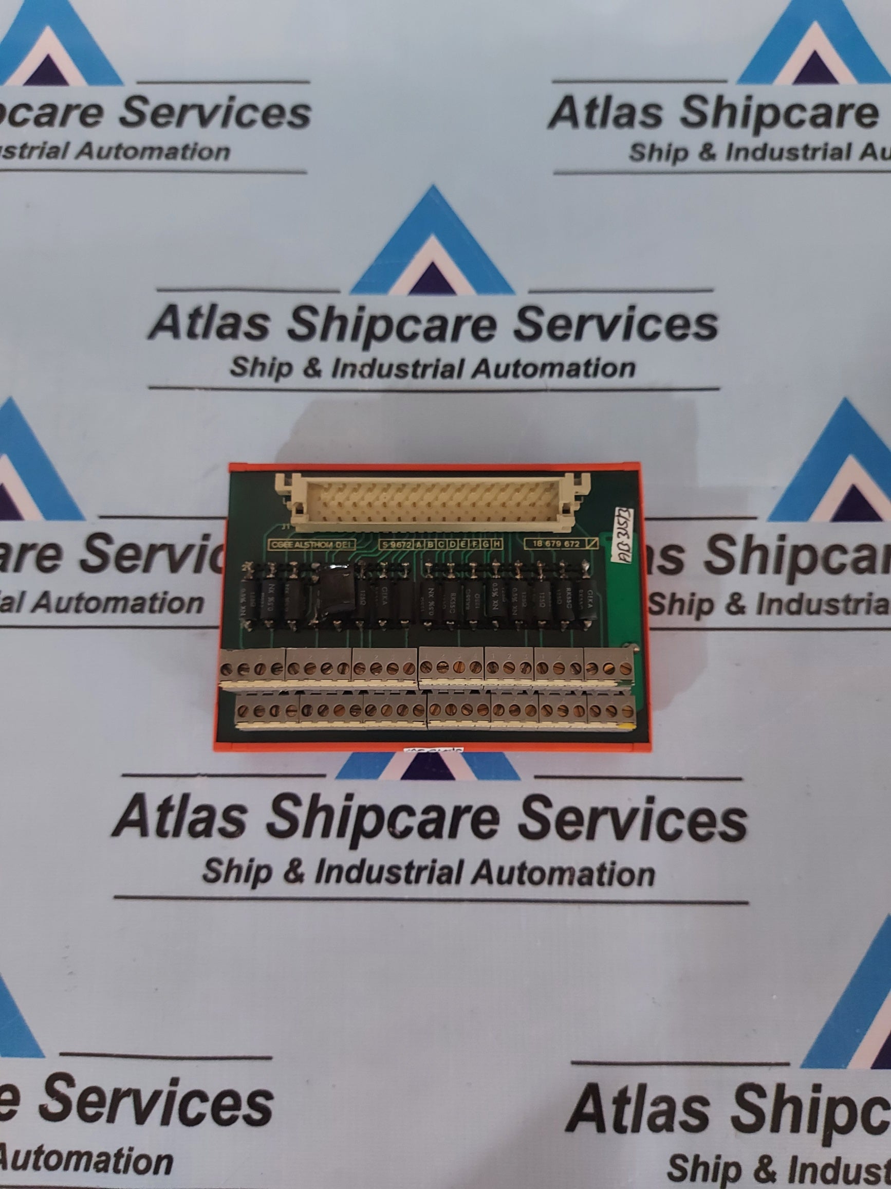 CGEE ALSTHOM DEI S 9672 18 679 672 PCB CARD