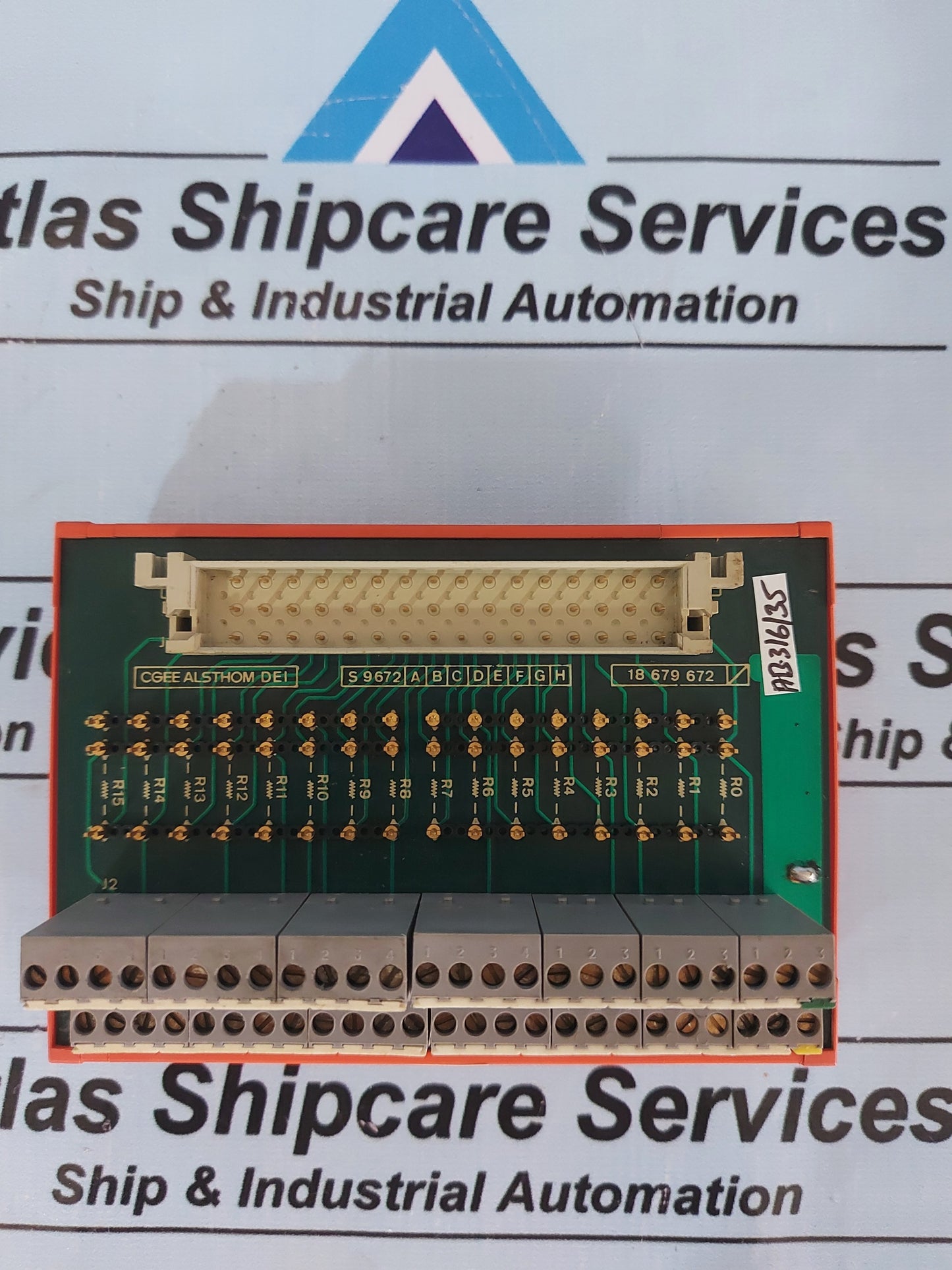 CGEE ALSTHOM DEI S 9672 18 679 672 PCB CARD