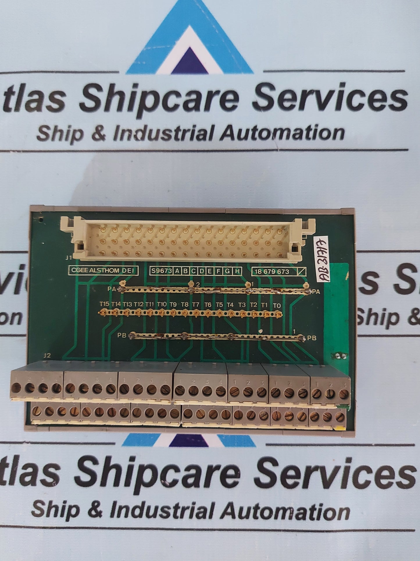 CGEE ALSTHOM DEI S9673 18 679 673 PCB CARD