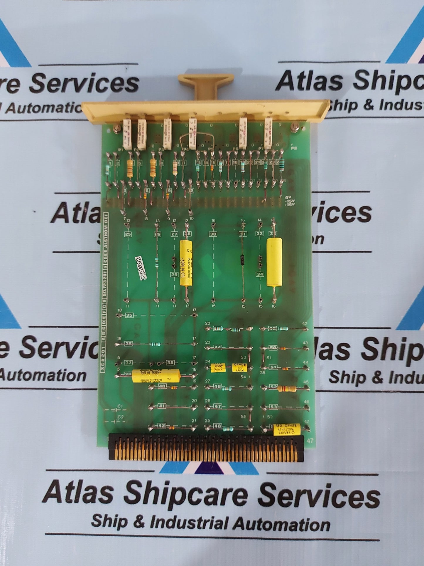 CGEE ALSTHOM DEI SCA 201 50.723 201 a PCB CARD