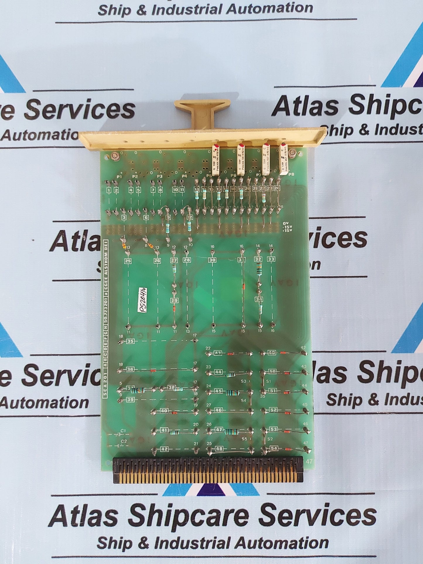 CGEE ALSTHOM DEI SCA 201 50.723.201 a PCB CARD