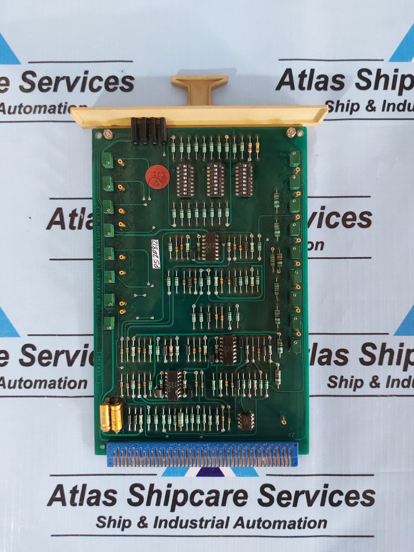 CGEE ALSTHOM DEI SCA 206 50.723 206 b PCB CARD