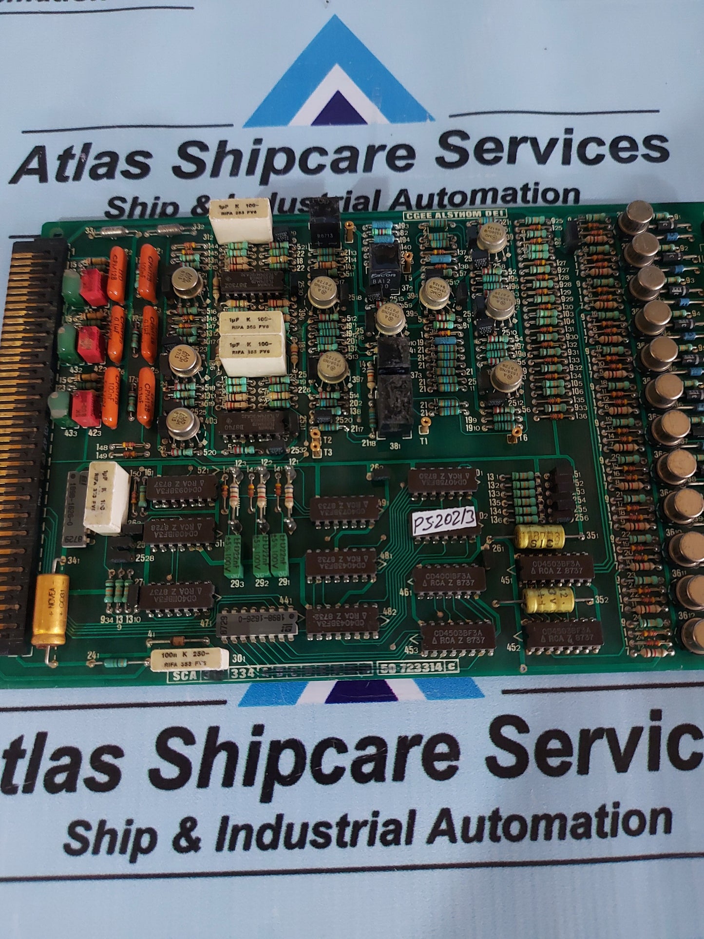 CGEE ALSTHOM DEI SCA 334 50.723 314 c PCB CARD