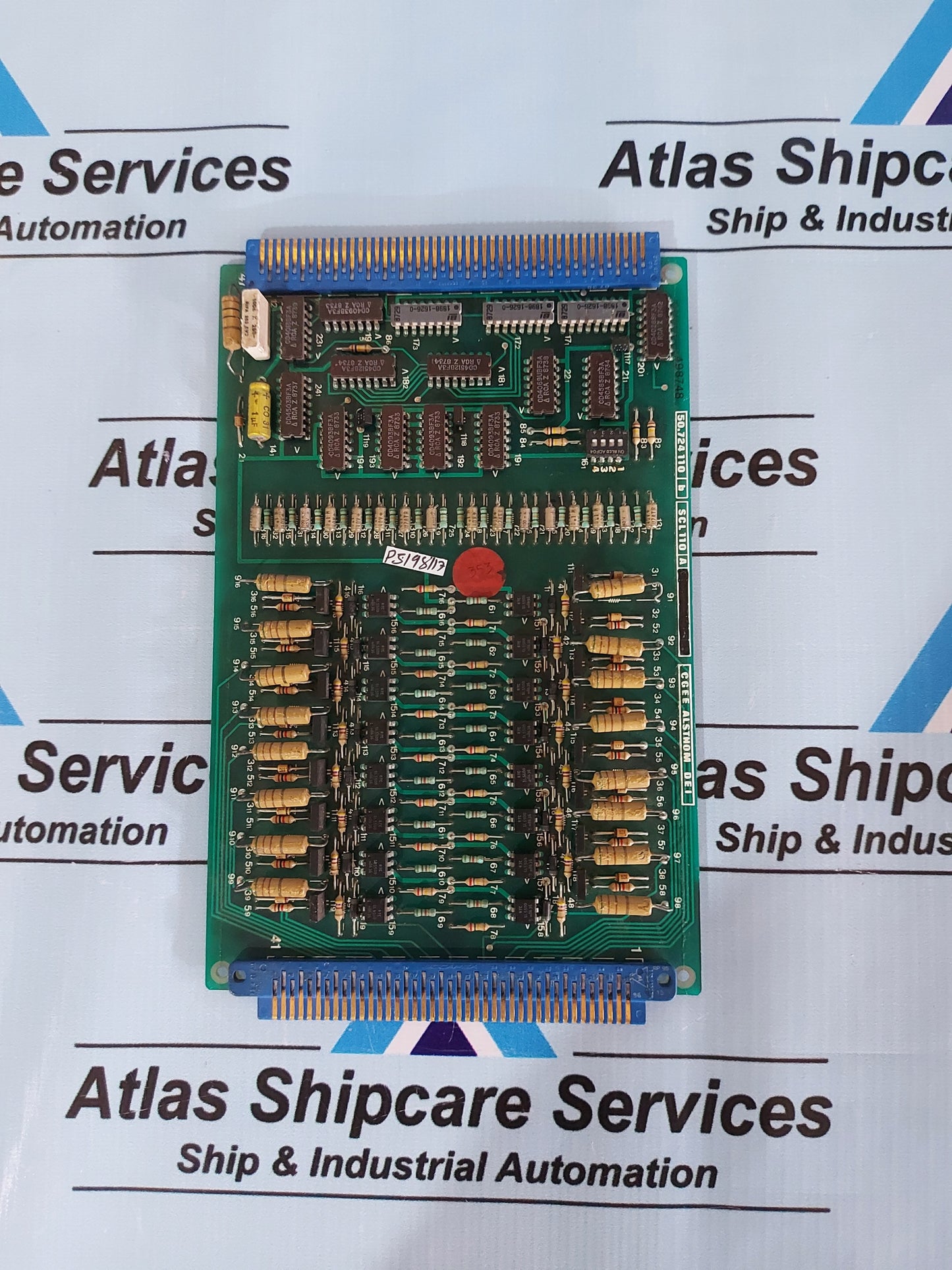 CGEE ALSTHOM DEI SCL 110 A 50.724 110 B PCB CARD