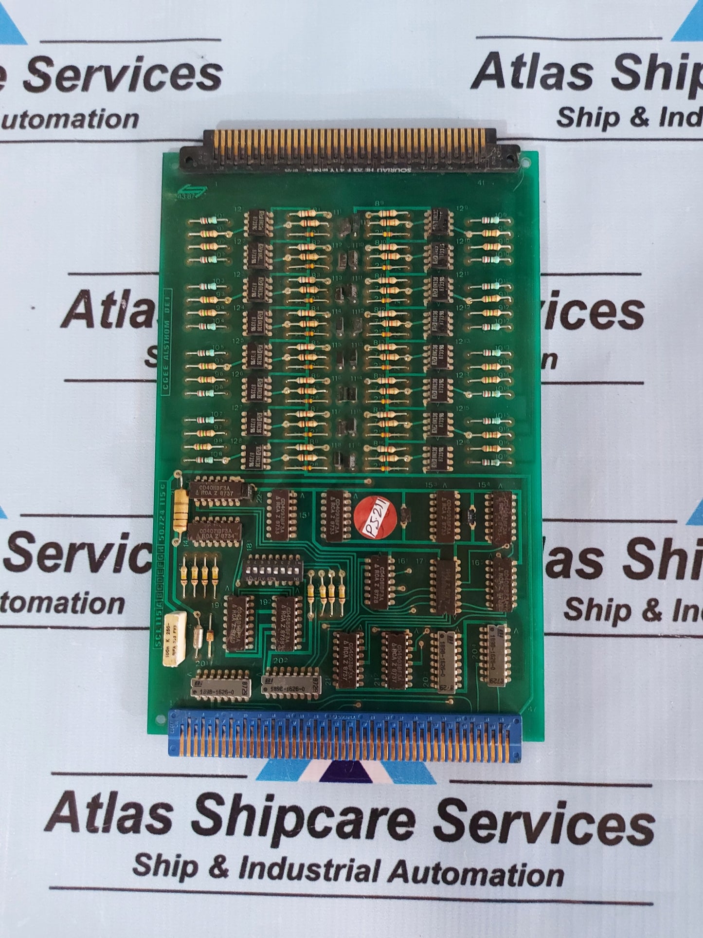 CGEE ALSTHOM DEI SCL 115 50.724 115 c PCB CARD