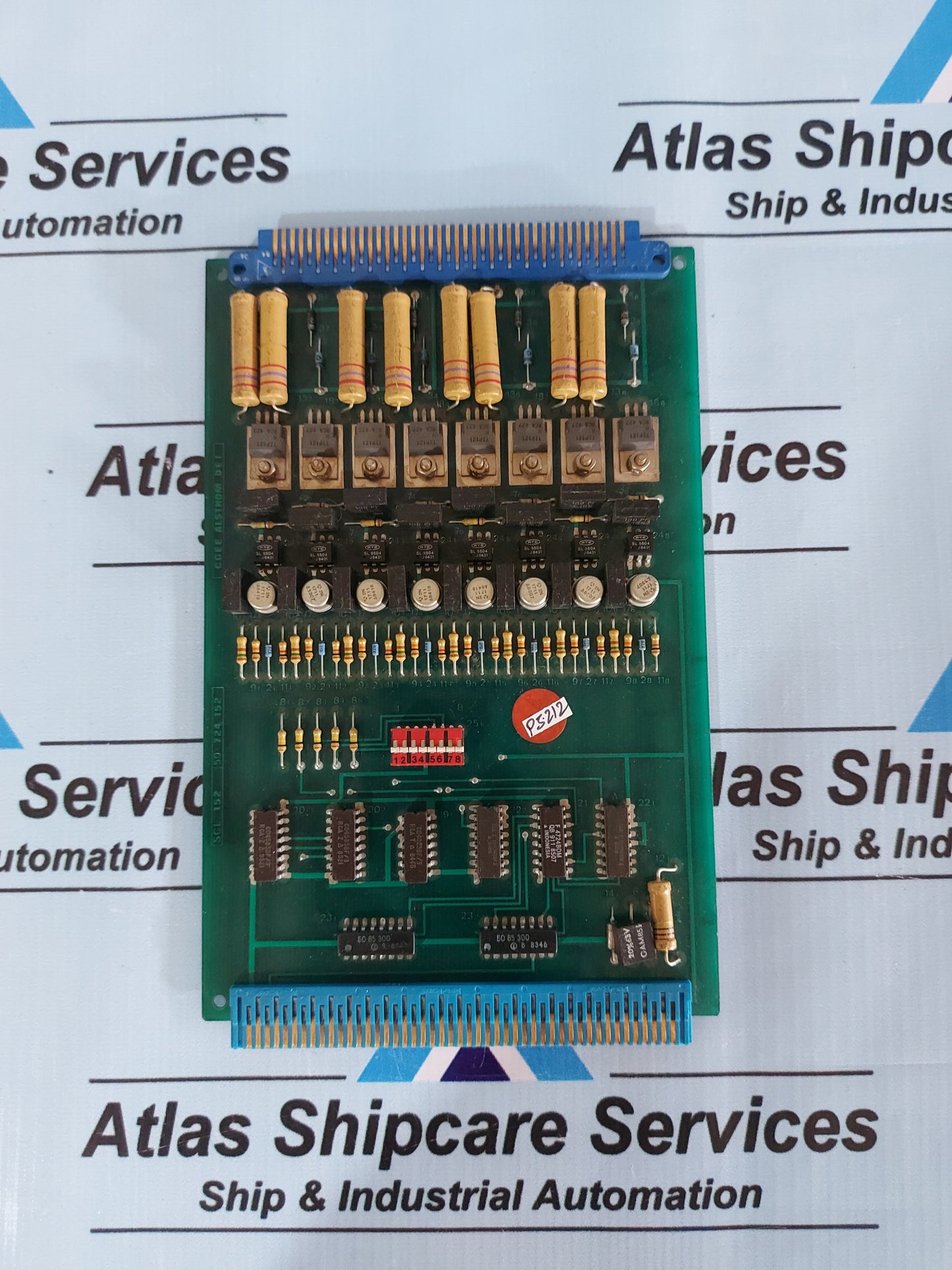 CGEE ALSTHOM DEI SCL 152 50.724 152 PCB CARD