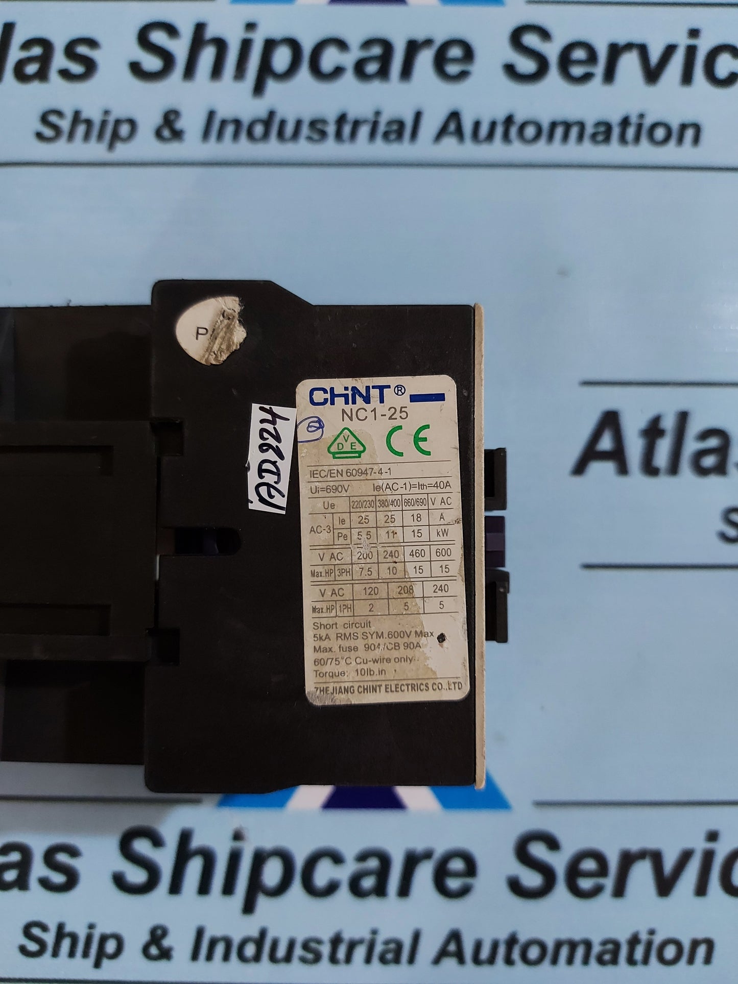 CHINT NC1-2504 4 POLE AC CONTACTOR