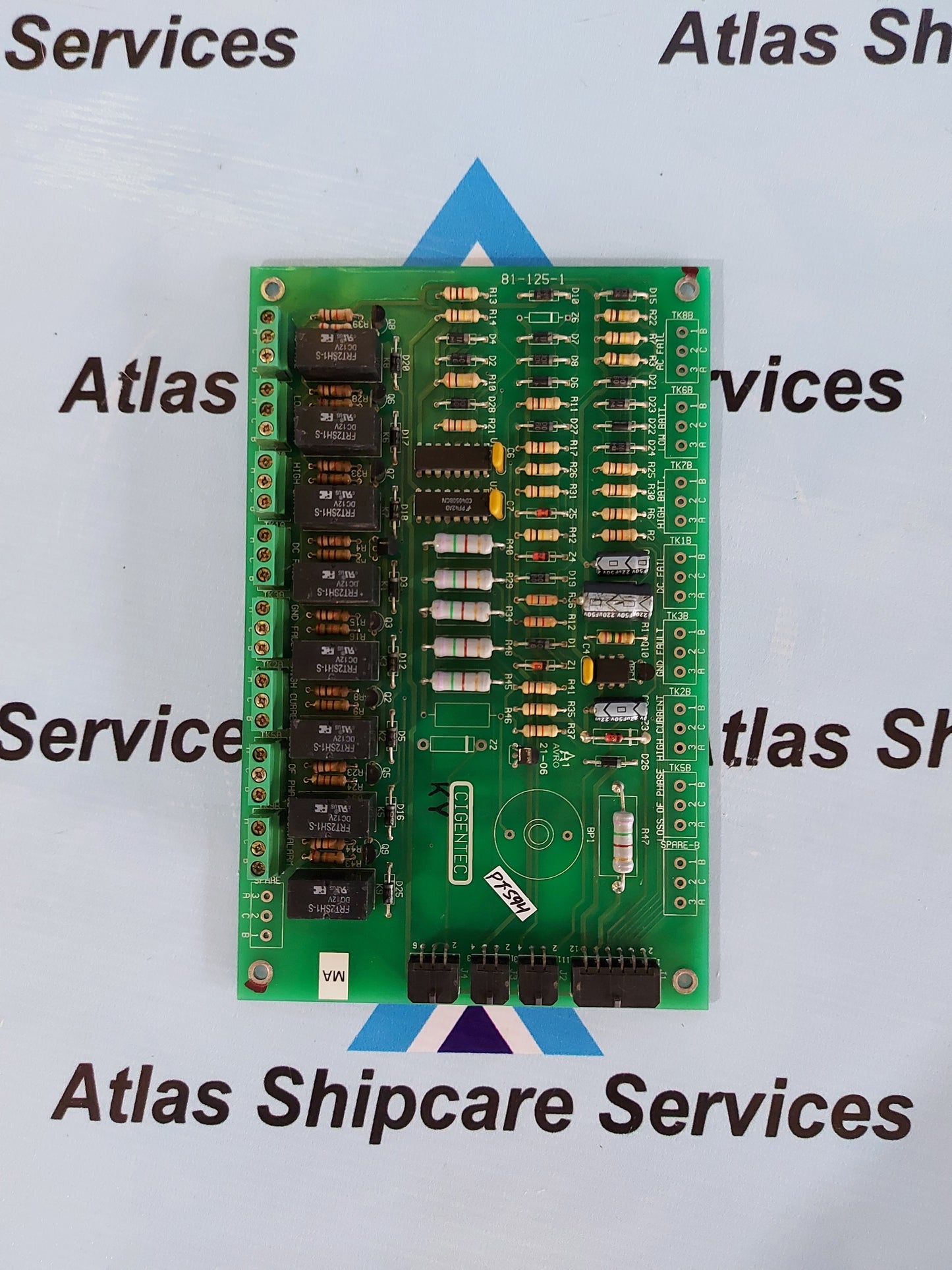 CIGENTEC 81-125-1 PCB CARD