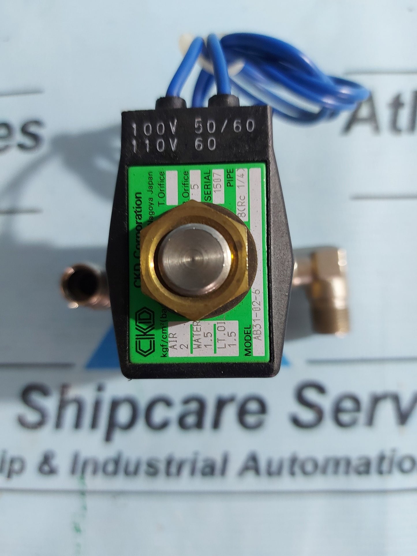 CKD AB31-02-6 SOLENOID VALVE 100/110V 50/60Hz AG83