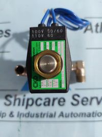 CKD AB31-02-6 SOLENOID VALVE 100/110V 50/60Hz AG83