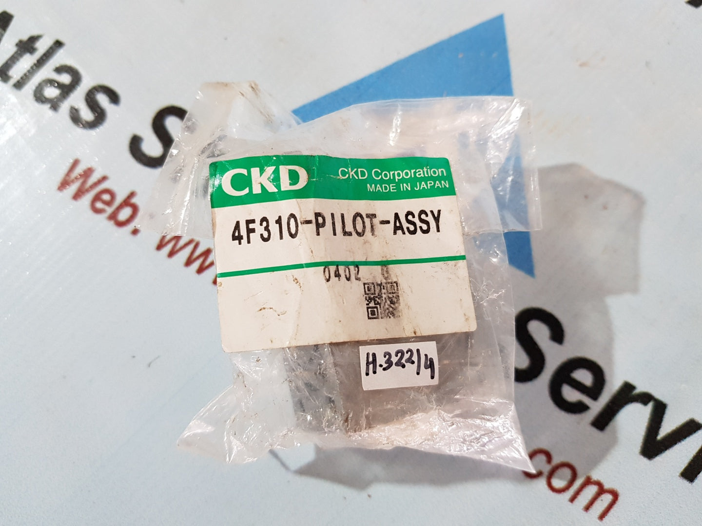 CKD CORPORATION 4F310-PILOT-ASSY PILOT VALVE H322