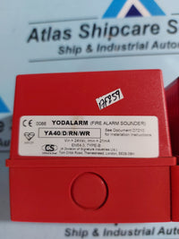 CLIFFORD & SNELL YODALIGHT YA40/D/RN/WR FIRE ALARM SOUNDER