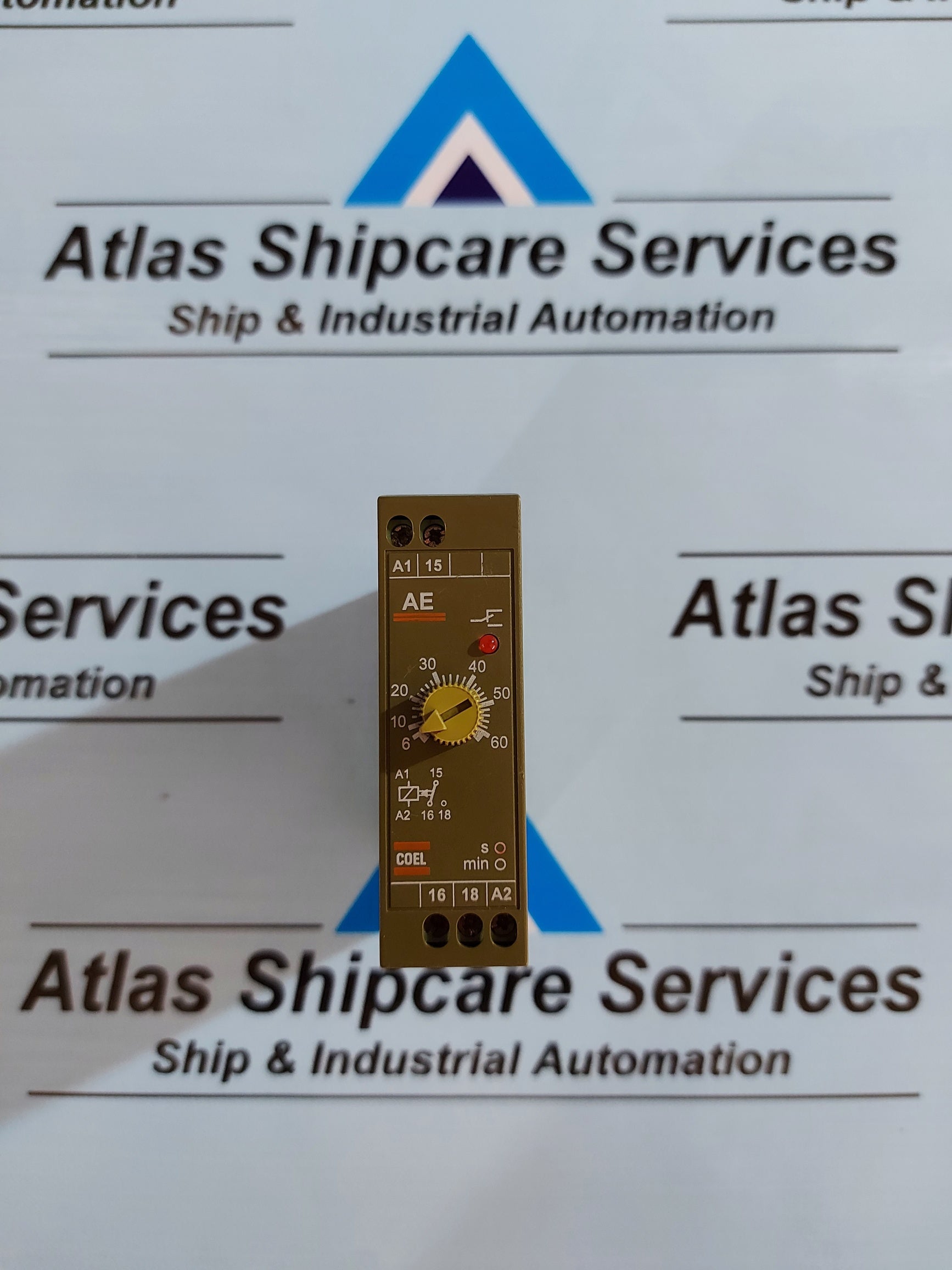 Triangular Relay COEL AE 30s STAR TRIANGLE RELAY 24VAC/CC – Atlas Shipcare Services