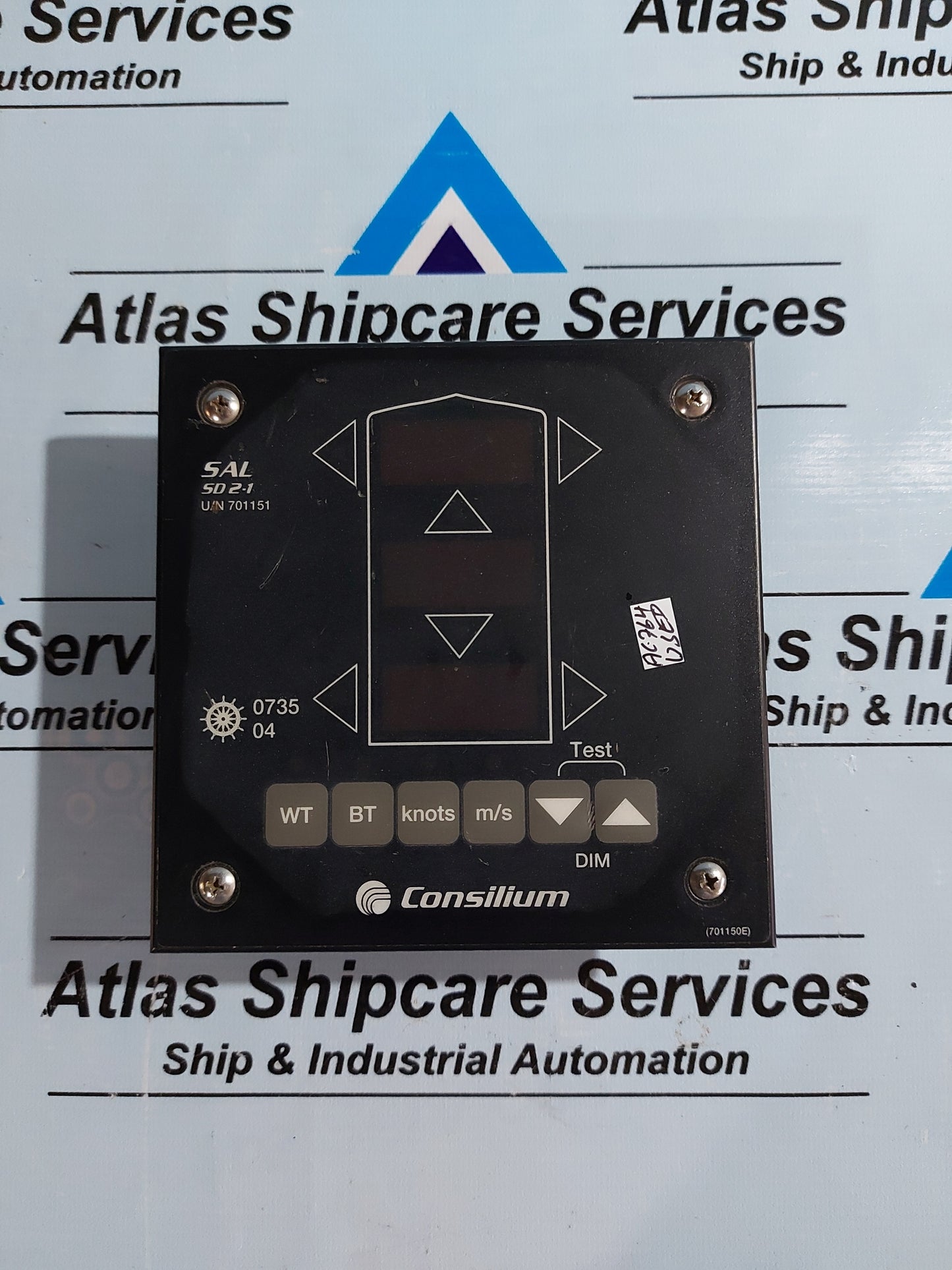 CONSILIUM SAL SD 2-1 DOCKING LOG DISPLAY U/N 701151