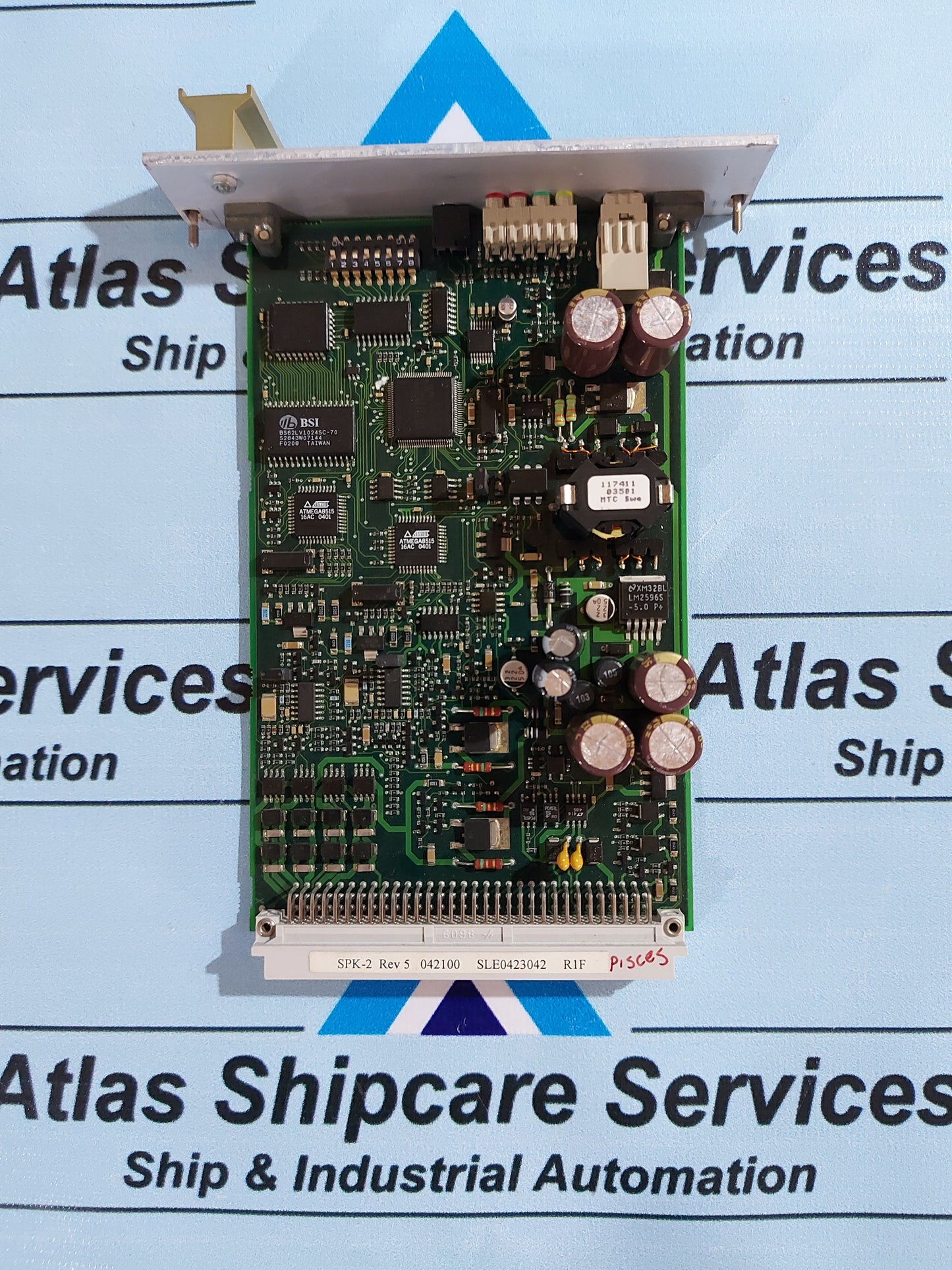 CONSILIUM SPK-2 REV.5 LOOP PROCESSOR BOARD 042100