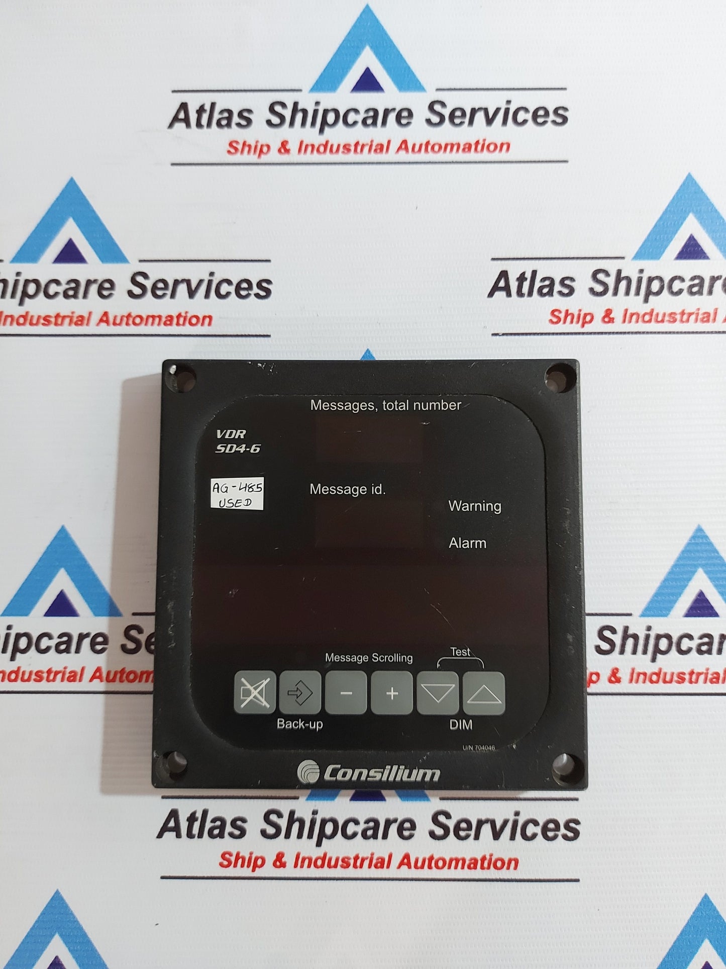 CONSILIUM VDR SD4-6 NAVIGATION PANEL DISPLAY AG485