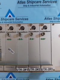 CONSILUM SALWICO CS3000 FIRE ALARM CONTROL PANEL BPM-2 R3