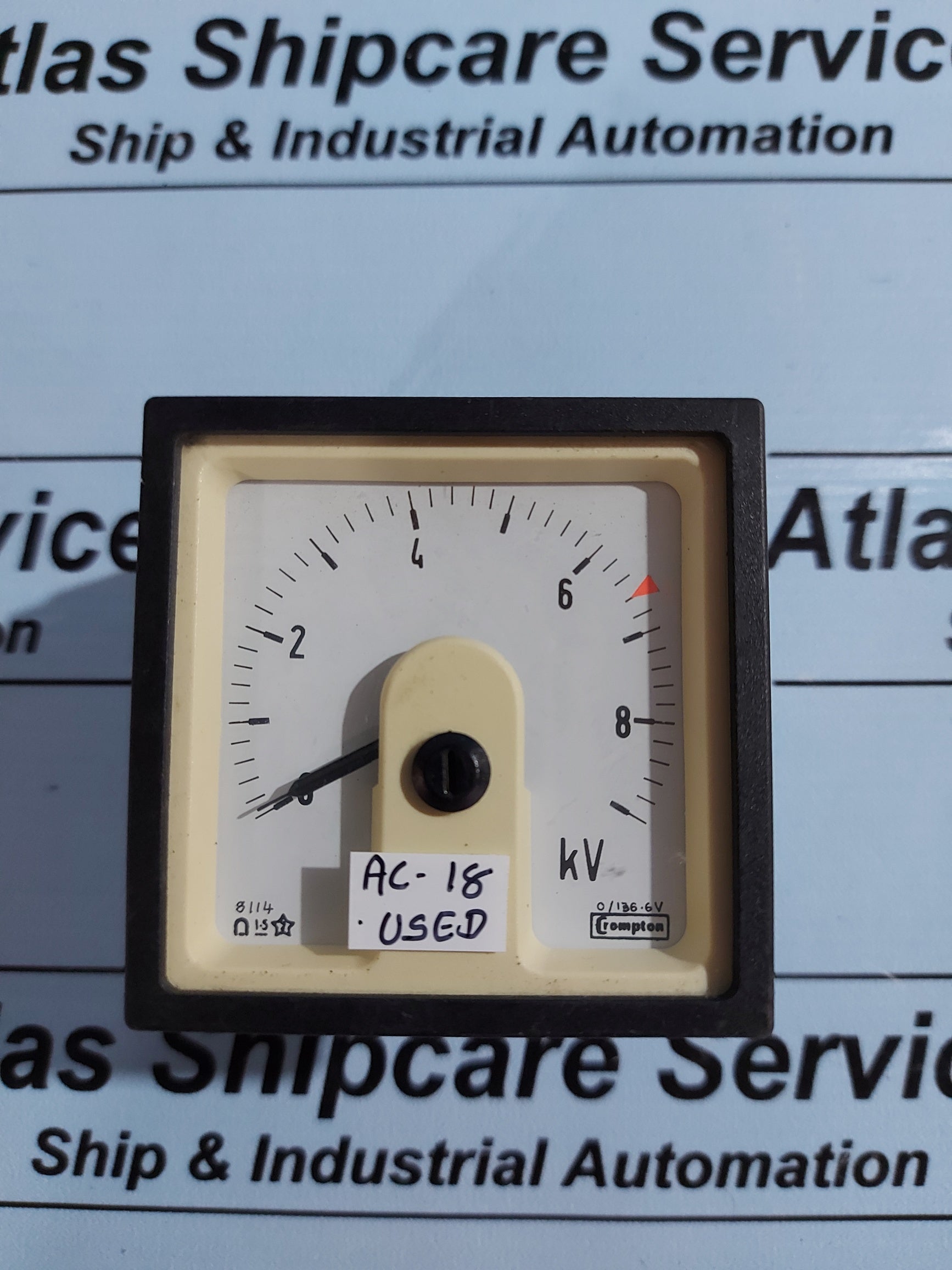 CROMPTON E243-05WG PANEL METER