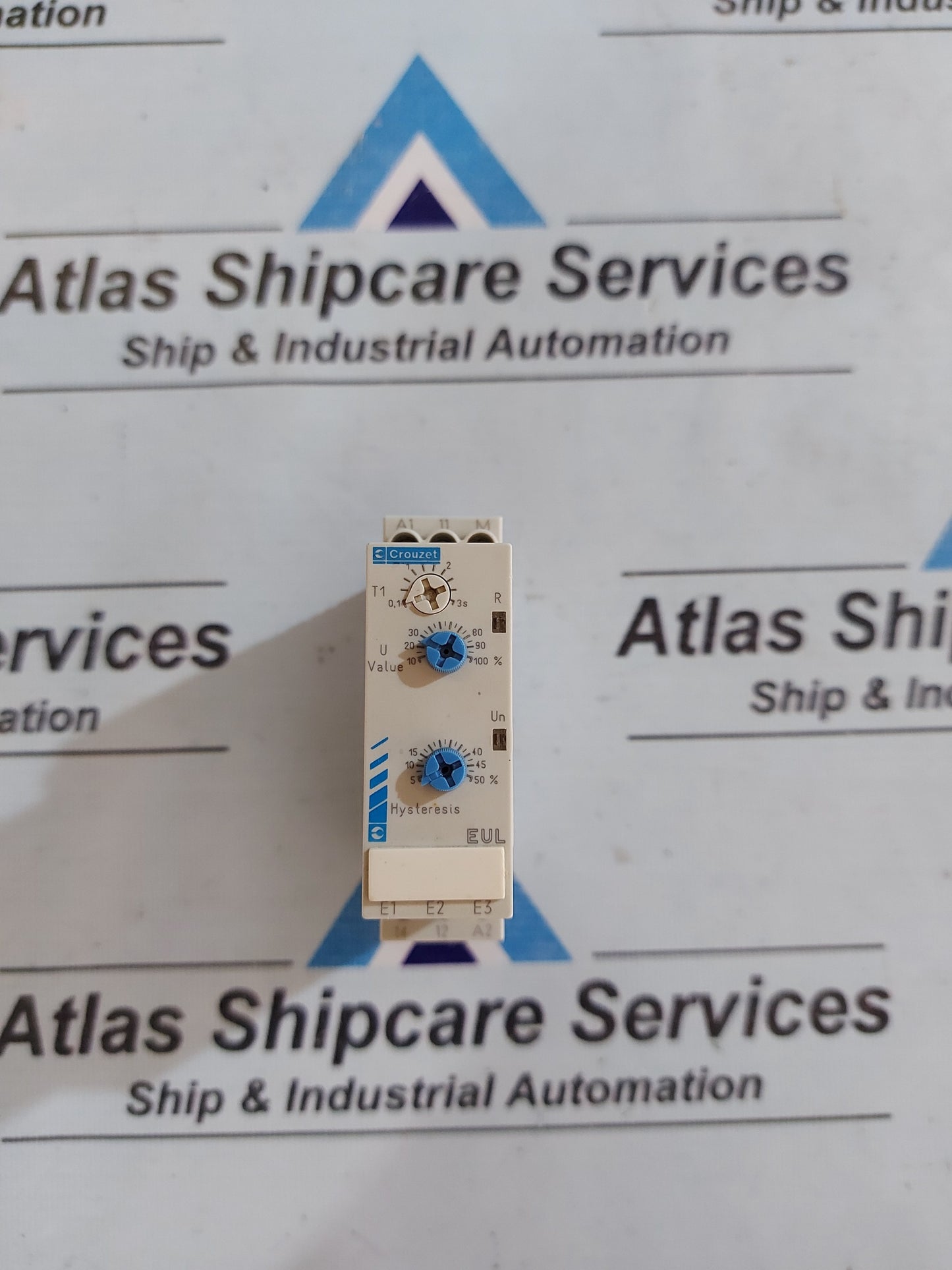 CROUZET EUL 84 872 023 VOLTAGE CONTROL RELAY