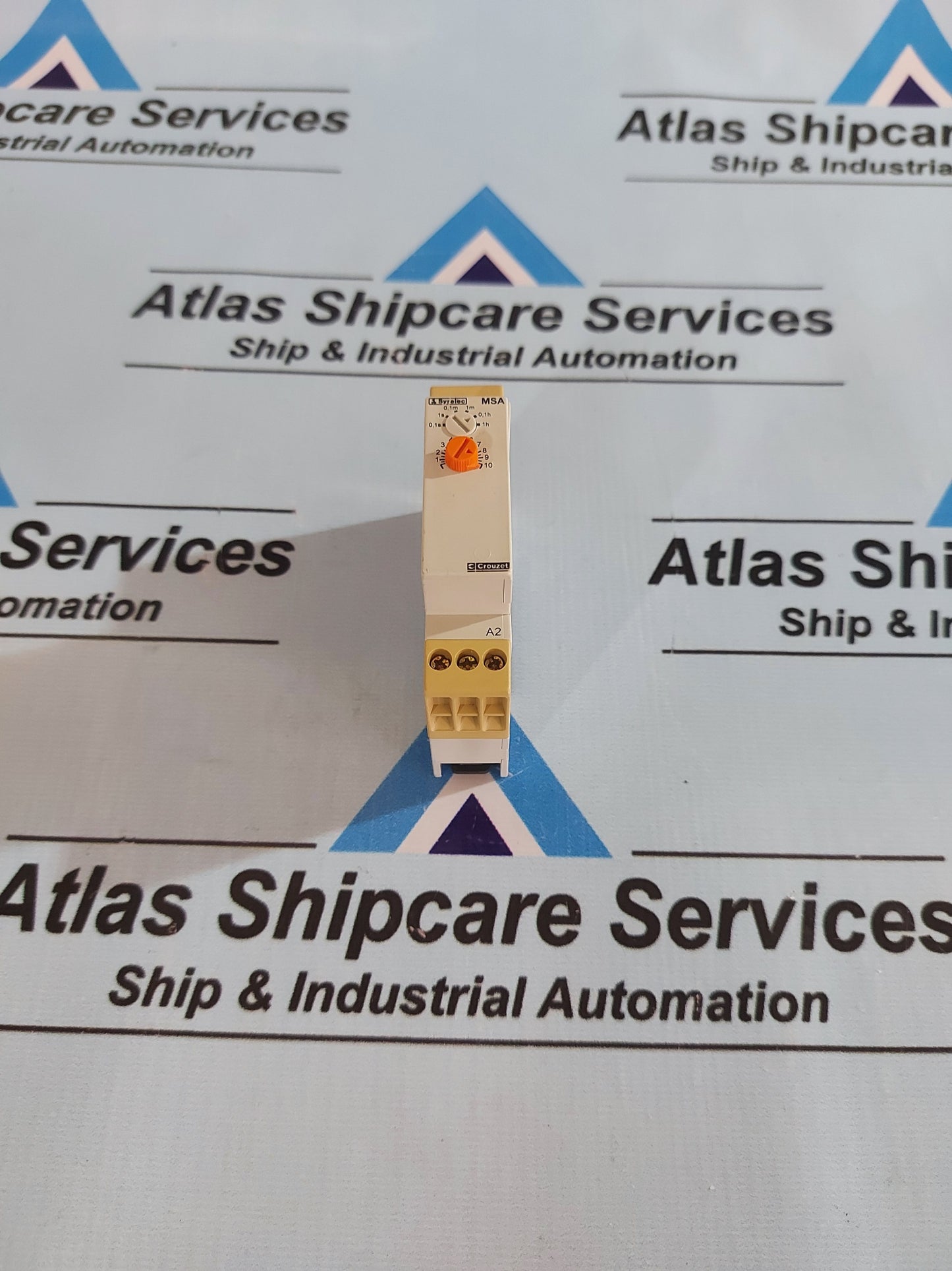CROUZET SYSRELEC MSA 88 824 010 RELAY TIMER 0.1s - 10h