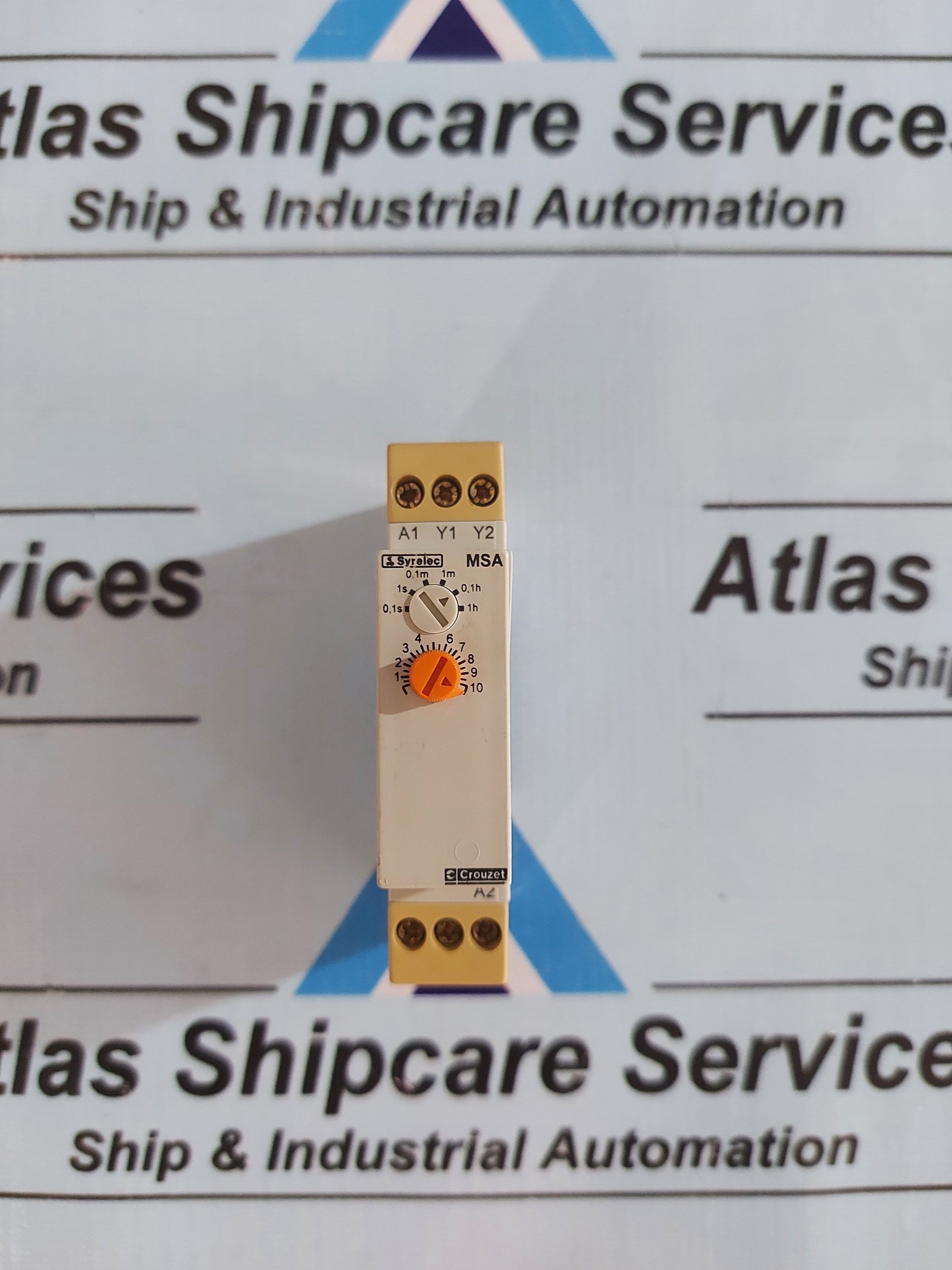 CROUZET SYSRELEC MSA 88 824 010 RELAY TIMER 0.1s - 10h