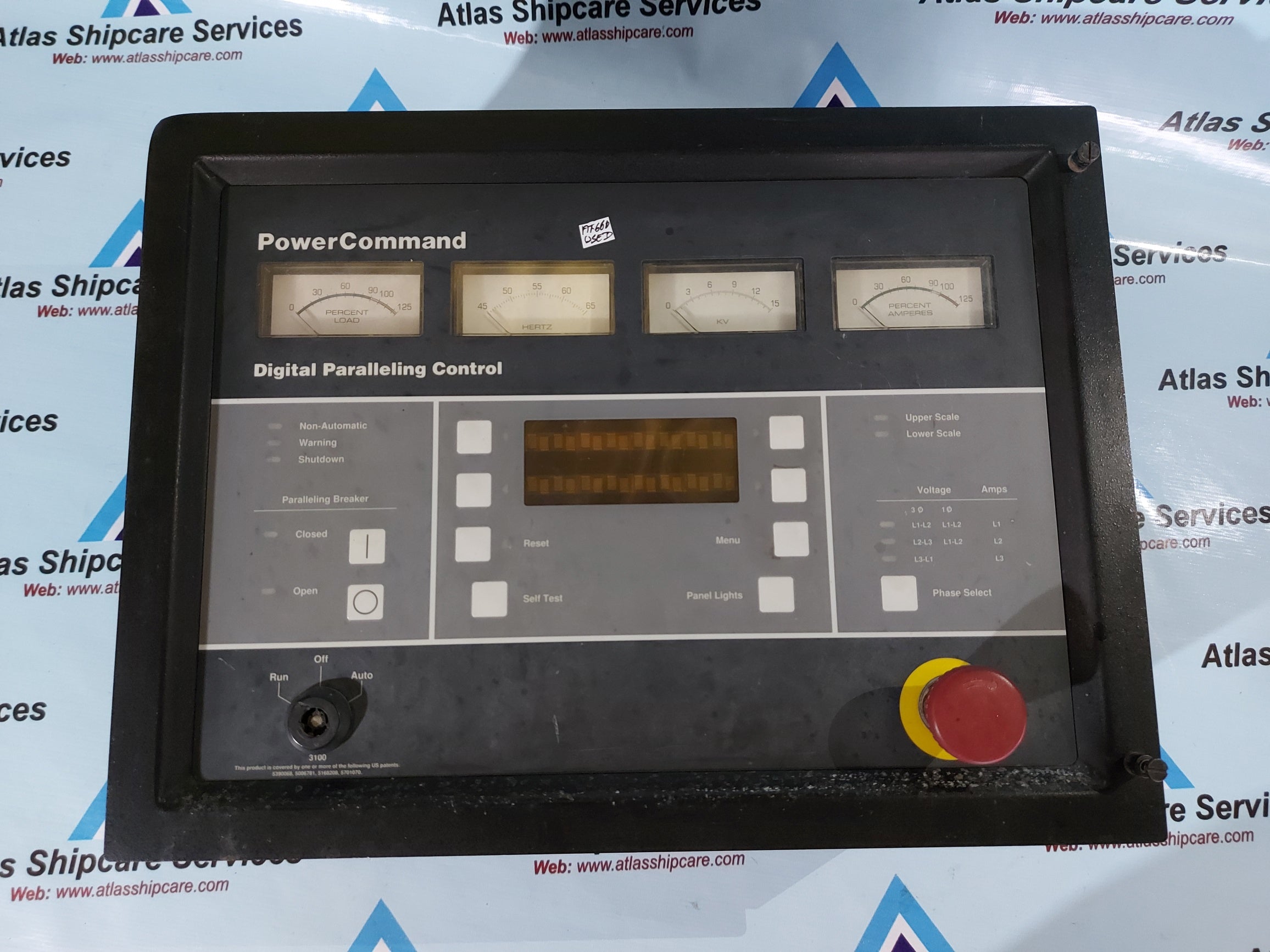 CUMMINS POWERCOMMAND DIGITAL PARALLELING CONTROL – Atlas Shipcare Services
