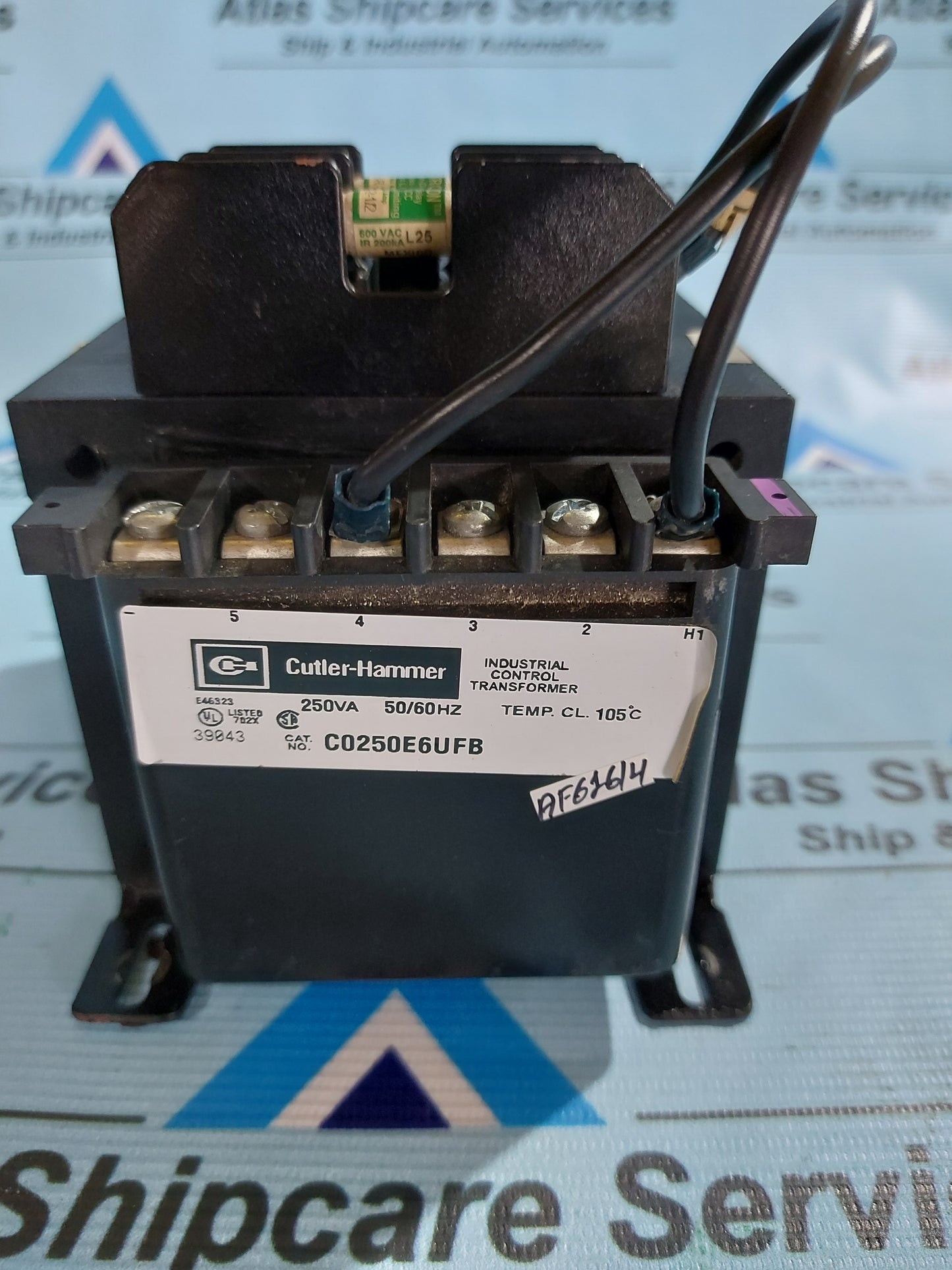 CUTLER-HAMMER C0250E6UFB TRANSFORMER 250VA 50/60Hz 1.92A