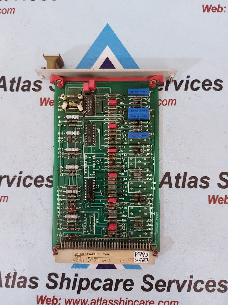 Carlo Gavazzi 4018A-0 Pcb Card