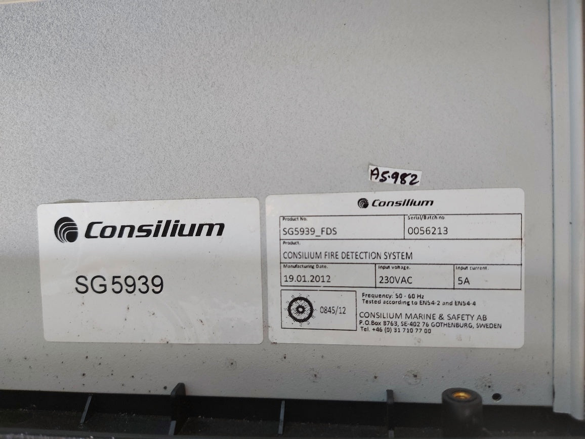 Consilium SG5939 Fire Detection System