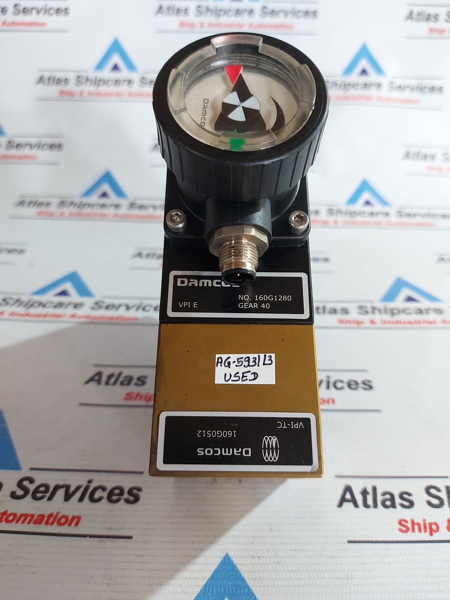 DAMCOS VPI-E 160G0590 WITH 160G1280 VALVE POSITION INDICATOR AG593