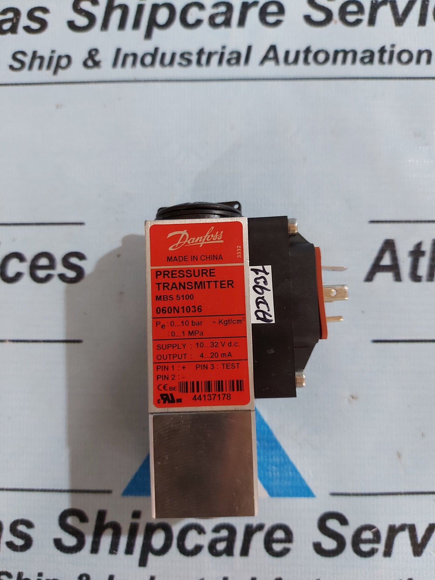 DANFOSS 060N1036 PRESSURE TRANSMITTER MBS 5100